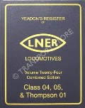 Image of Yeadon's Register of LNER Locomotives  by YEADON, W.B. 